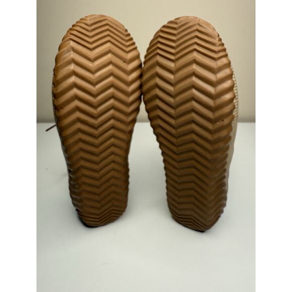 Sorel Out N About Plus Duck Boot Womens 11 Blue Quilted Waterproof Suede Lace Up - Picture 8 of 11